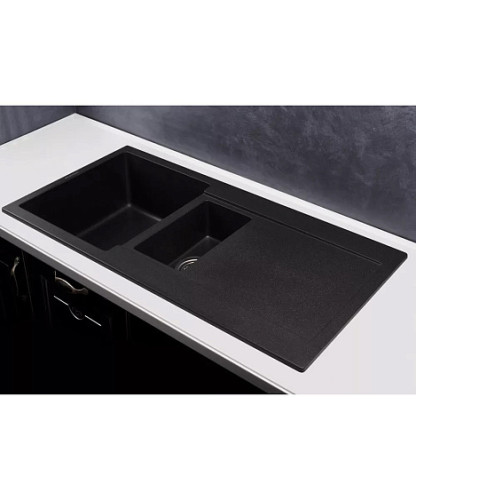 Кухонная мойка KUPPERSBERG MODENA 1,5B2D BLACK