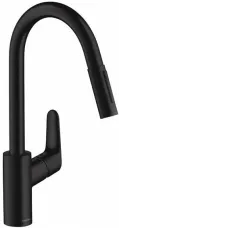 Смеситель HANSGROHE Focus 240 31815670 черный матовый