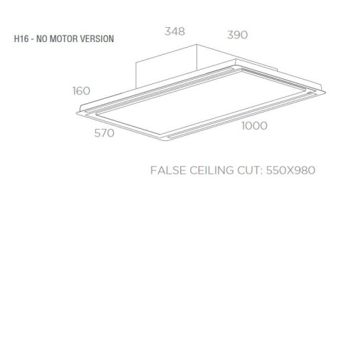 Вытяжка ELICA HILIGHT-X H16 WH/A/100 (PRF0173442A)