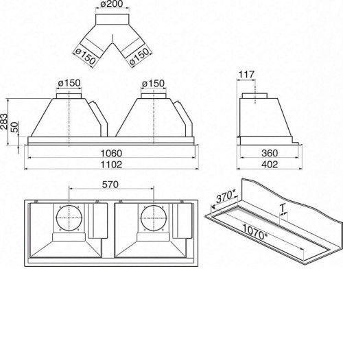 Вытяжка MIELE DA2210