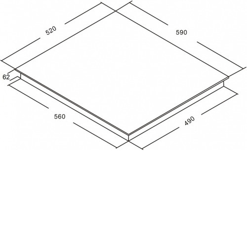 Варочная поверхность AKPO PIA 6094218FZ BL