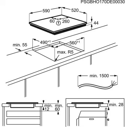 Варочная поверхность AEG IKE64471FB