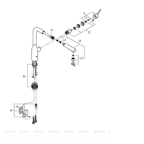 Смеситель GROHE Accent 30432DC0