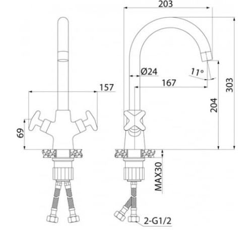 Смеситель IDDIS Acros ACRSB00i05
