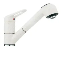 Смеситель FRANKE (115.0030.731) белый металлик фрагранит