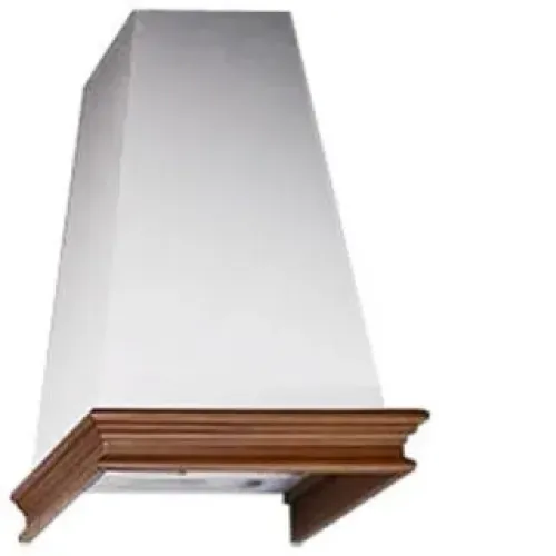 Вытяжка FALMEC PENTA GOFRA WHITE h=88 UNPAINTED 60 (пристенная,белая гофра+