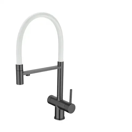 Смеситель EMAR ЕС-7024WHT PVD Dark