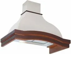 Вытяжка FALMEC IRIS/ORCHIDEA WHITE WALNUT 90 (пристенная,белый корпус+орех)