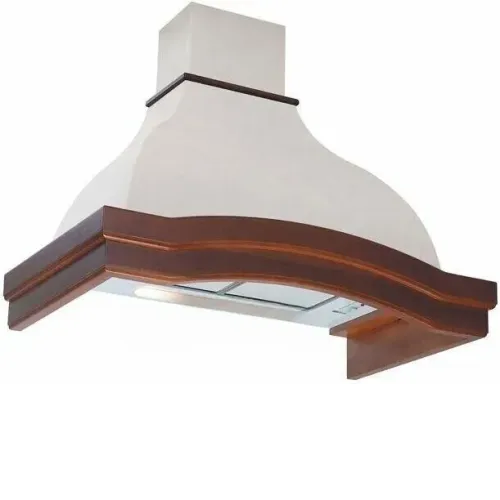 Вытяжка FALMEC IRIS/ORCHIDEA WHITE WALNUT 90 (пристенная,белый корпус+орех)