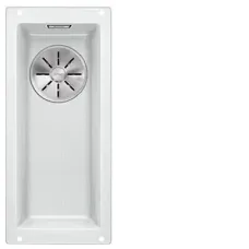 Кухонная мойка BLANCO SUBLINE 160-U SILGRANIT белый c отв.арм. InFino (арт.523400)