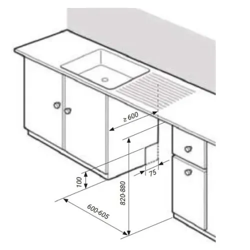 Посудомоечная машина HIBERG i-Q 6815 LW