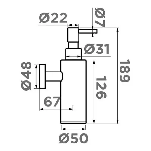 Дозатор OMOIKIRI OM-07-GB (4995090)