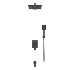 Душевая система скрытого монтажа GROSSMAN 501.K35.05.210 черный матовый Душевая система скрытого монтажа GROSSMAN 501.K35.05.210 черный матовый