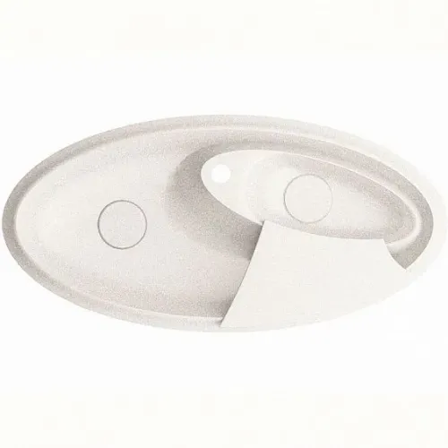 Кухонная мойка MARMORIN SILVANUS WHITE 500 113 006 белый