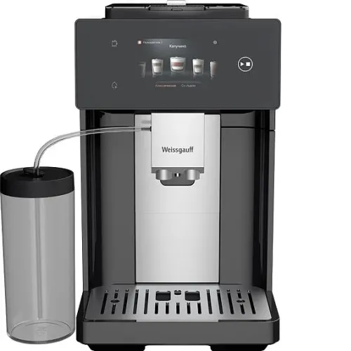 Кофемашина WEISSGAUFF WCM-340 TFT Automatic Touch Cappuccino Nero