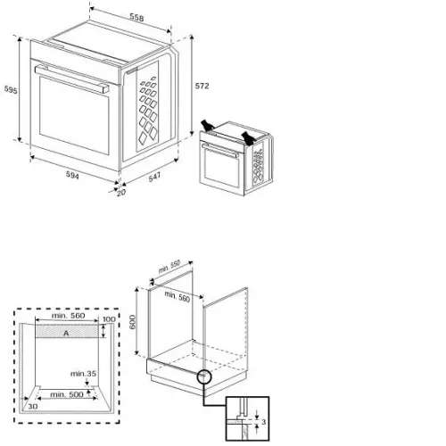 Духовой шкаф GRUNDIG GEBD11300X