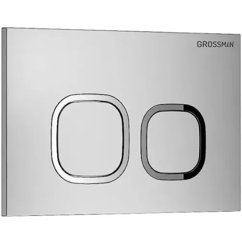 Комплект GROSSMAN инсталляция 900.K31.01.000 + клавиша смыва 700.K31.02.110.110 хром матовый + унитаз GR-4455SQC