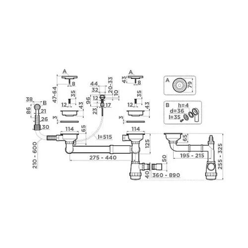 Арматура OMOIKIRI WK-1,5CL-R-A-AB022 (4957093)
