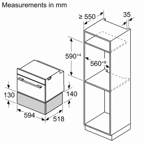 Подогреватель посуды BOSCH BIC7101B1