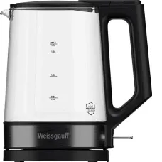 Чайник WEISSGAUFF WK 1700 EcoGlass Nero