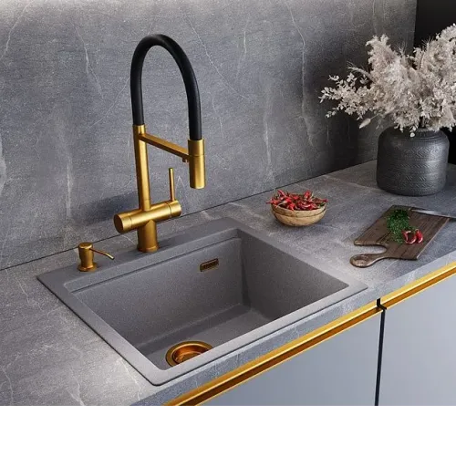 Смеситель EMAR ЕС-7024 PVD Golden