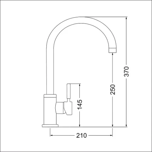 Смеситель EMAR ECB-3004 PVD Coppery