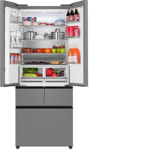 Холодильник WEISSGAUFF WFD 450 Built-in Inverter NoFrost Inox