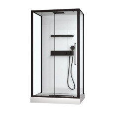 Душевая кабина ACQUAZZONE Viktoria 120SL BLACK