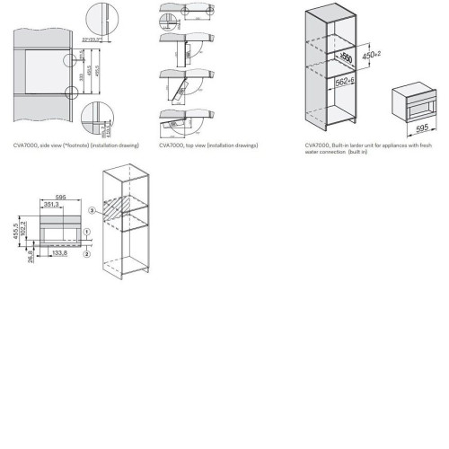 Кофемашина MIELE CVA 7845 125 Gala Ed