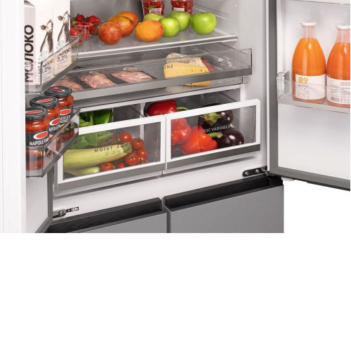 Холодильник WEISSGAUFF WFD 450 Built-in Inverter NoFrost Inox