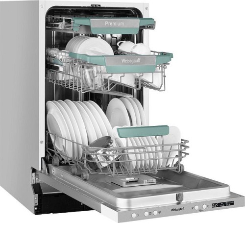 Посудомоечная машина WEISSGAUFF BDW 4575 D Inverter AutoOpen Timer Floor