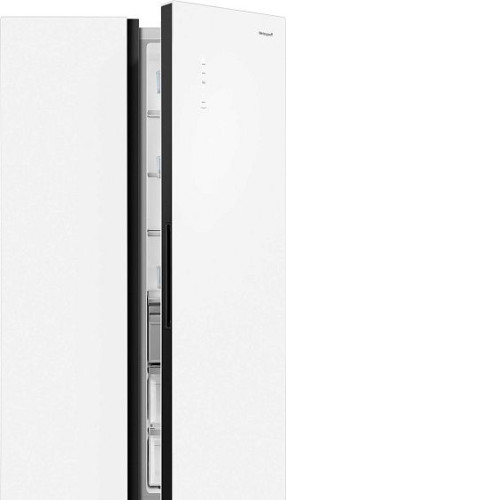 Холодильник WEISSGAUFF WSBS 1036 Inverter NoFrost Premium White Glass