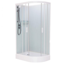 Душевая кабина FRANK F418L White без крыши