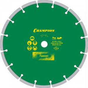 Диск алмазный CHAMPION pro 400/25,4/10 asphafight
