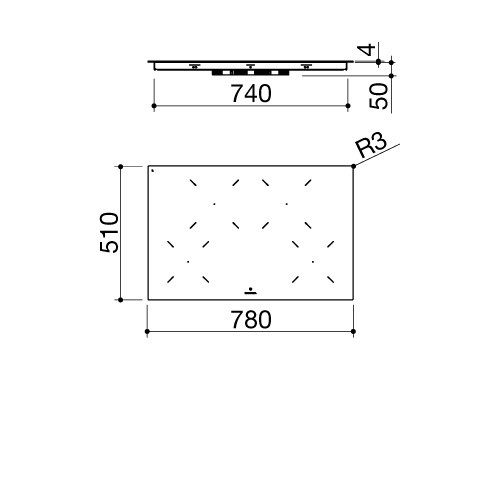 Варочная поверхность BARAZZA 1PIDC80N