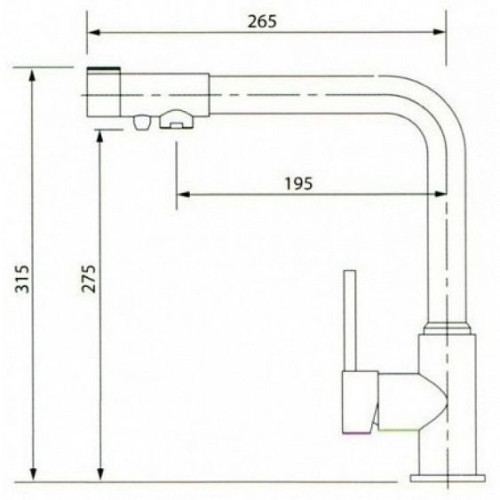 Смеситель KAISER Teka 13044-5
