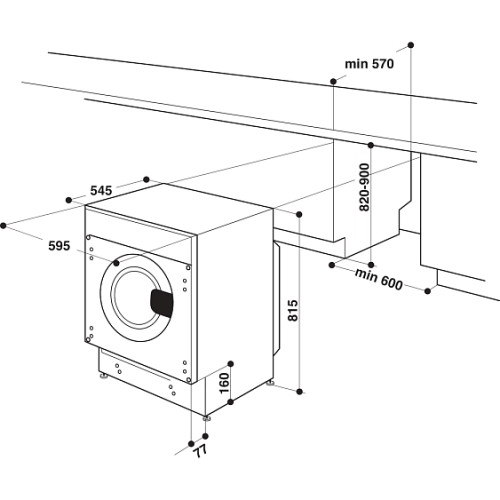 Стиральная машина WHIRLPOOL BI WDWG 861484 EU