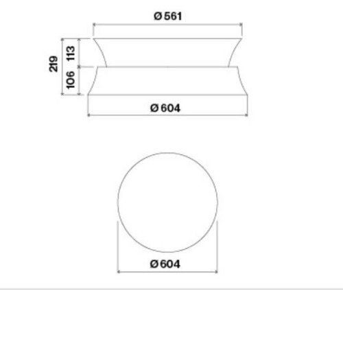 Вытяжка FALMEC DAMA IS.60 White CDCN60.E0P7#ZZZB461F
