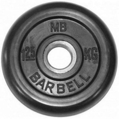 Диск обрезиненный MB Barbell MB-PltB31-1,25