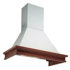 Вытяжка FALMEC TEMPO ANTICO UNPAINTED WHITE 120 (пристенная,белый гофрир