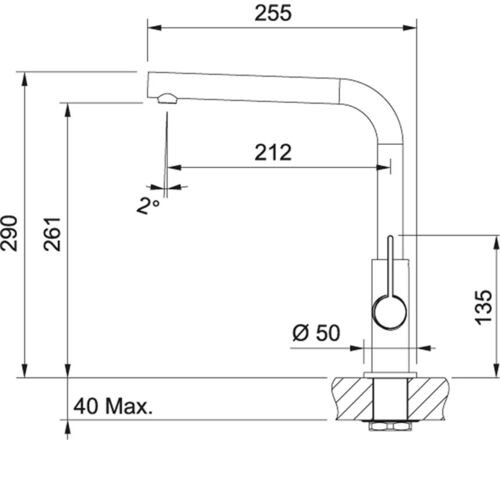 Смеситель FRANKE Neptune Evo spout белый (115.0373.929)