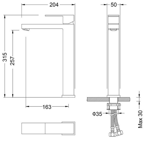 Смеситель TIMO Selene 3061/00F chrome