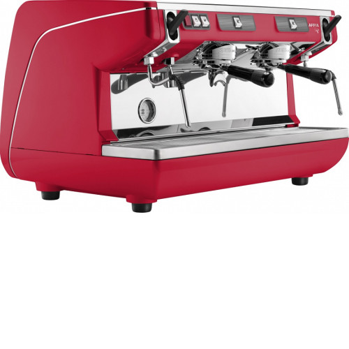 Кофемашина NUOVA SIMONELLI APPIA LIFE 2 GR S red высокие группы + экономайзер