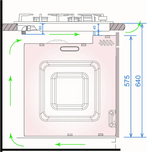 Варочная поверхность HAIER HHX-G64CWSB