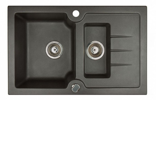Кухонная мойка KUPPERSBERG modena 1,5b1d black