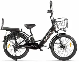 Велогибрид GREEN CITY e-ALFA New черный