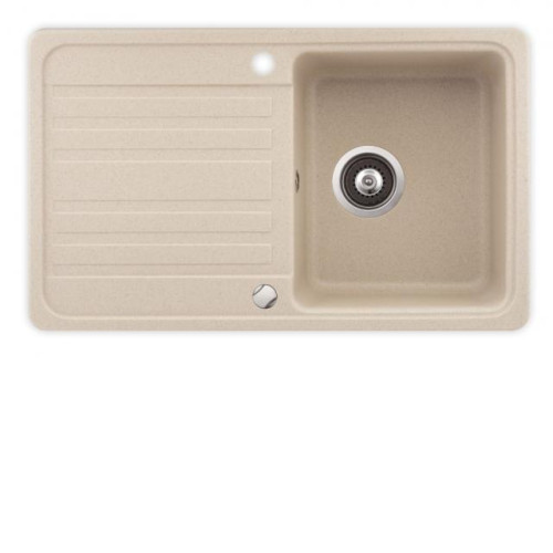Кухонная мойка AQUASANITA Notus SQ101AW (beige 110)