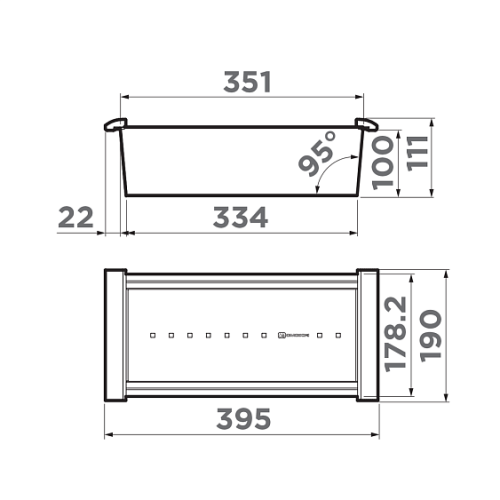 Коландер OMOIKIRI CO-05-LG (4999058)