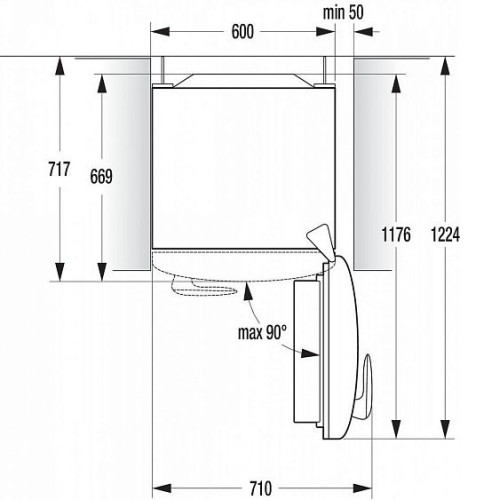 Холодильник GORENJE ORK192BL