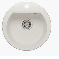 Кухонная мойка POLYGRAN Atol-460 белый хлопок